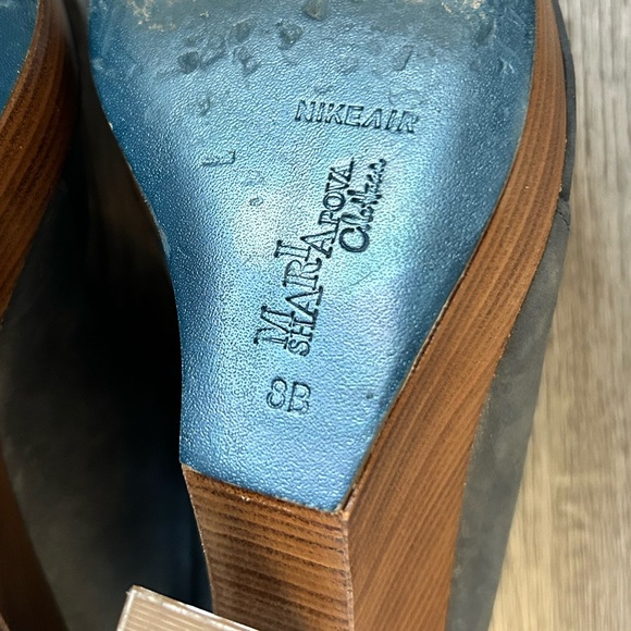 Maria Sharapova by Cole Haan Blue Platform Sandals | 8 - Picture 8 of 10